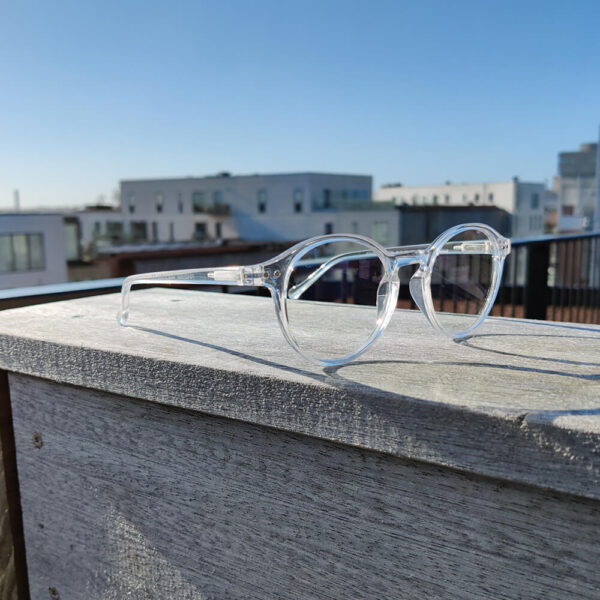 Hipster blue light brille med styrke