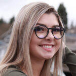 Hipster blue light brille