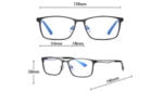 Sov Bedre – 5927 – Anti Blåt lys – Skærmbriller – Briller mod blåt lys - Excec skærmbriller størrelse
