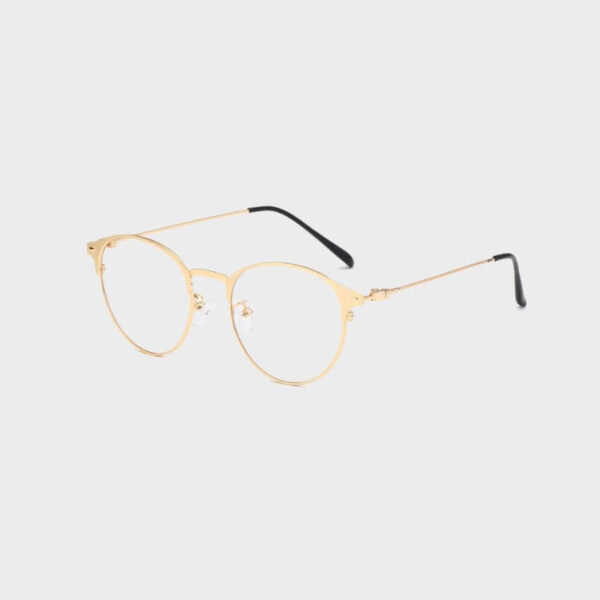 Moderna blue light brille i guld