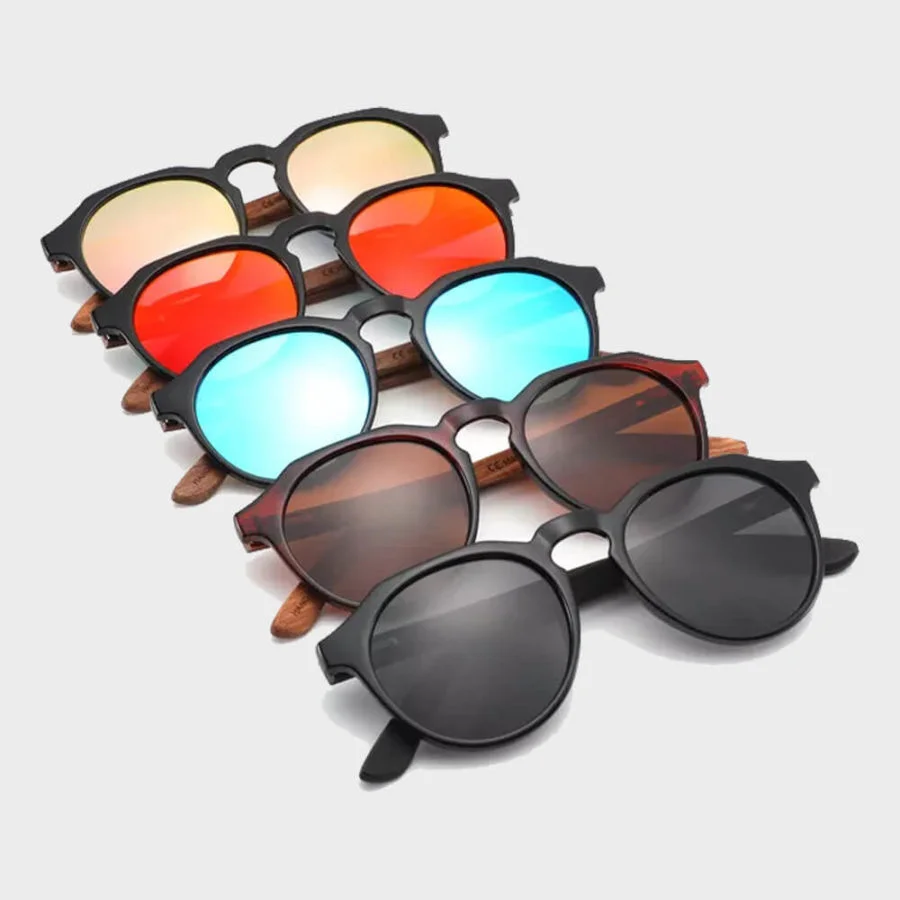 Skyldig kølig Løse Round polariserede solbriller | Beskyt Dit Syn