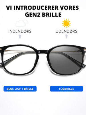 GEN2 Blue Light Briller & Solbriller Square 8